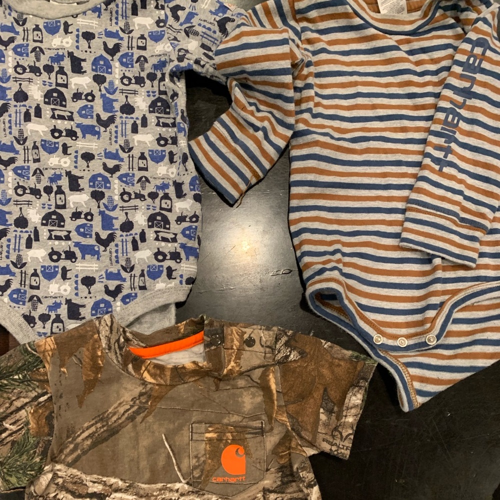 Carhartt Boys Onesies with 3 Freebies
